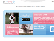 Tablet Screenshot of pri.hu