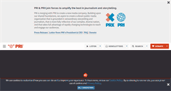 Desktop Screenshot of pri.org