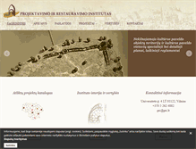 Tablet Screenshot of pri.lt